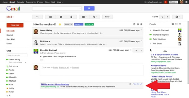 Gmail Ads