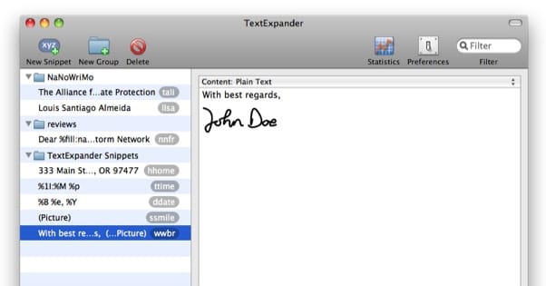 TextExpander App