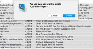 how to archive mac mail with attachments