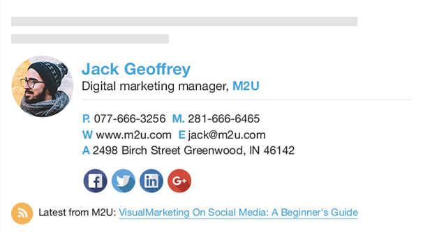 List of 20 Free Email Signature Generators and Templates Blog