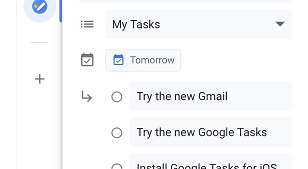 My Tasks in Email
