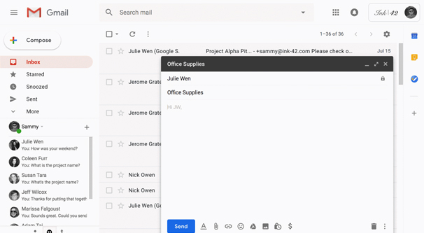 Compose Gmail