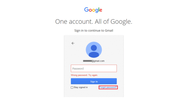 Gmail Pass Not Working