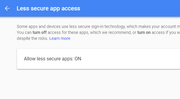 Should You Allow Less Secure Apps To Access Your Gmail